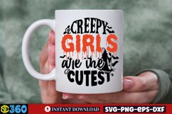 Creepy girls are the cutest SVG, Witch Quote SVG Bundle Product Image 5