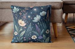 Whimsical Magical Wildflowers Seamless Pattern, Enchanted Product Image 7