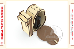18th anniversary gift box for 0.7ml 0.5ml laser cut Ver.109 Product Image 7