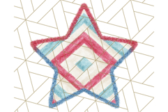Patriotic Star Clipart PNG, Stars 4th of July PNG Graphic Product Image 3