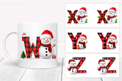 Christmas Letters Mug Bundle. Christmas Mug Sublimation Product Image 8