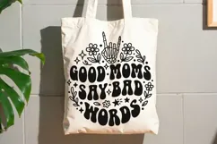 Good Moms Say Bad Words Svg, Mom life Svg, Tired Mom Svg. Product Image 8