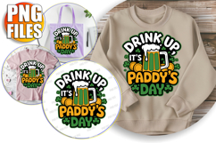 Fun Tote Bag Art PNG, St Patrick Day Product Image 1