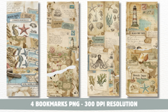 Ephemera Nautical Bookmarks Png Product Image 1