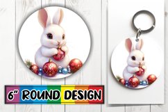 Trendy Circle Design Car Coaster PNG , Xmas Product Image 1