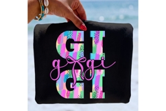 Retro Easter Brushstroke PNG Bundle | Family Name Designs Product Image 8