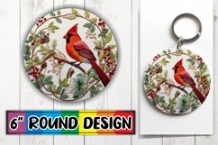 Yuletide 3D Embroidery Ornament Artwork Product Image 1