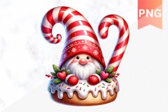 Christmas Gnome Sublimation - Clipart PNG Bundle Product Image 8