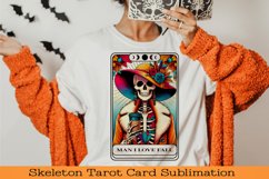 Skeleton Tarot cards Sublimation BUNDLE, PNG. Product Image 7