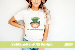 Happy St Patrick's Day PNG DTF Irish Lucky Leprechaun Beer Product Image 3