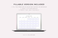 2026 Monthly Calendar Landscape, Printable, A4/Letter Size Product Image 7