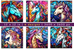 78 Stained Glass Digital Paper Bundle Product Image 11
