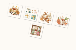 Cozy Winter Soap Illustrations PNG Collection Product Image 7