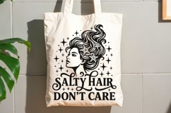 Salty Hair Don’t Care Svg, Summer Vacation Svg, Beach Svg. Product Image 8