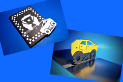 Bundle 16 SVG 3D Car and Papercraft Activity Box for Kids Product Image 10