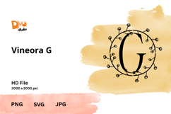 Vineora Monogram Product Image 1