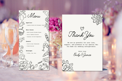 Hand Drawn Whimsical Wedding Clipart Product Image 7