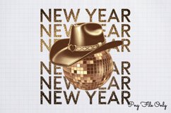 Retro New Year 2025 Sublimation Bundle PNG Product Image 4