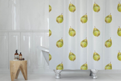 Pear Watercolor Seamless Patterns, Flower Fruit Illustration Product Image 8
