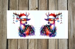 Christmas Deers | funny Sublimation Mug design bundle, PNG Product Image 7