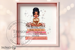 Bride Chibi PNG Bridal Shower Books Sublimation illustration Product Image 8