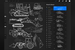 250 Procreate Vehicles side view Stamp Brushes Product Image 7
