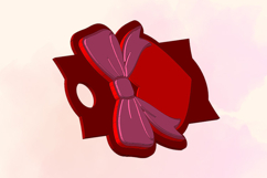 Heart, Bow, 40 OZ Tumbler, Topper for 3D Printing Product Image 7