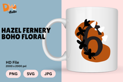 Hazel Fernery Boho Floral Monogram Product Image 1