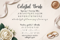 Celestial Bride Font Romantic Wedding Script for Invitations Product Image 7