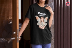 Whimsical Floral Fairy Girls Clipart Bundle Product Image 7