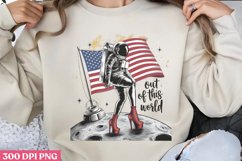 Pinup Girl Vintage Sublimation Bundle PNG Product Image 11