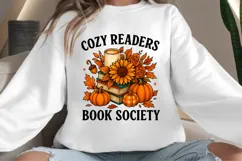 Cozy readers png design for T-shirts Product Image 4