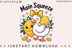 Funny Lemon Summer Positive Bundle Png Product Image 8