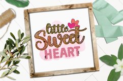 Little Sweetheart PNG For Valentines Day Sublimation Product Image 8