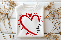 Valentine's Day Love Heart SVG, Product Image 1
