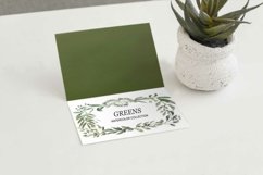 Greens Watercolor Collection Product Image 7