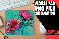 Colorful Flower Pattern Sublimation PNG Product Image 1