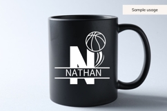 Basketball Monogram SVG Bundle 26 Letters Product Image 7