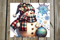Vintage Christmas | 4 xmas Sublimation Tumbler Designs2 Product Image 3