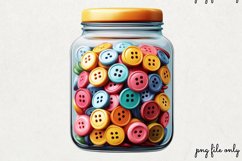 Retro Sewing Sublimation Clipart PNG Product Image 1