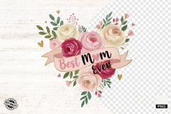 Mothers Day Sublimation Png - Mothers Day Clipart Product Image 1