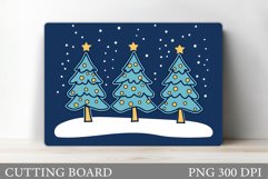 Christmas Tree Cutting Board. Christmas Cutting Board Product Image 1
