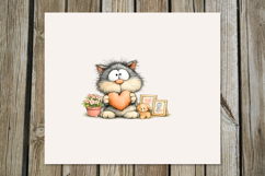 Mom's cat | 4 Mother's day Skinny tumbler sublimation PL2 Product Image 3