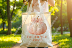 Pumpkin Spice Princess PNG | Fall Coquette Sublimation Product Image 5