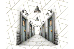 Cute Animals in Jail Clipart PNG, Funny Prisoner Critters Product Image 3