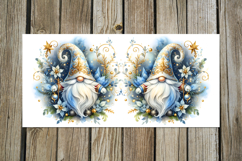 Watercolor Christmas gnome | xmas Sublimation Mug designs P2 Product Image 3