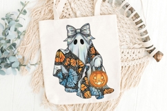 Spooky Cute Ghost Png, Halloween Ghost Png, Boho Ghost Png. Product Image 7
