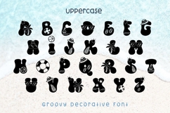 Summer Beach - Groovy Decorative Font Product Image 6