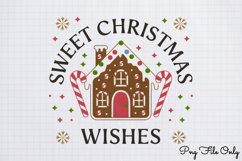 Christmas Gingerbread Sublimation Clipart PNG Product Image 1