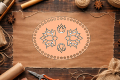 Oval basket base digital file, make myself handmade craft cr Product Image 6